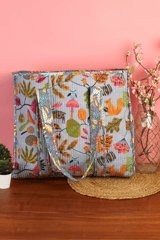 Ayuda Homes - Jungle Bloom Quilted Tote Bag