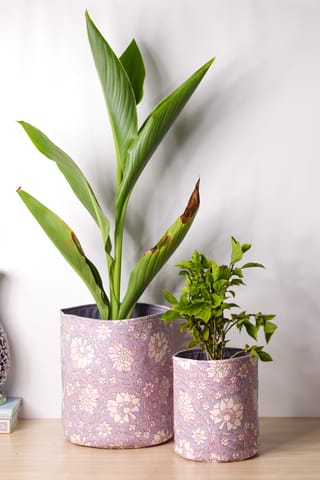Ayuda Homes - Lavender Pot Cover (Small)