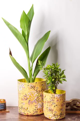 Ayuda Homes - Marigold Pot Cover (Small)