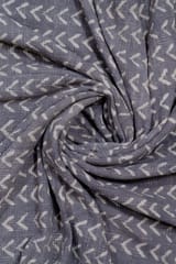 Ayuda Homes - Slate Cotton Throw - Block Printed