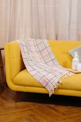 Ayuda Homes - Psychedelic Cotton Throw - Block Printed