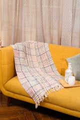 Ayuda Homes - Psychedelic Cotton Throw - Block Printed