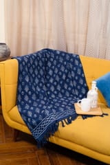 Ayuda Homes - Regal Cotton Throw - Block Printed
