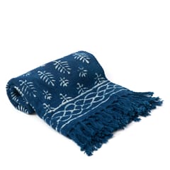 Ayuda Homes - Regal Cotton Throw - Block Printed