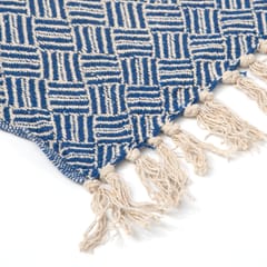 Ayuda Homes - Royal Cotton Throw - Hand Knitted