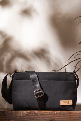 Ayuda Homes - Odyssey Cross Body Sling Bag - Black