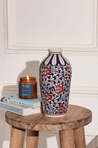 Ayuda Homes - Cardinal Ceramic Vase
