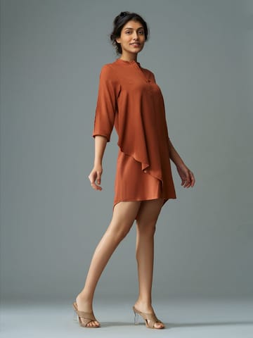 B77 Life - CORTE - Stylish Viscose Satin Dress