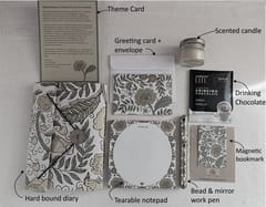 Handmade Ecofriendly Sambalpuri Ikat Themed Diary & other Paper Stationery Gifting Box