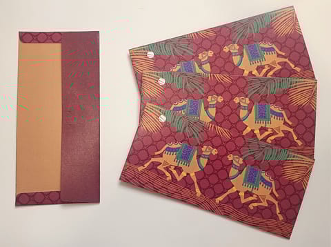 Camels of Thar themed Gift Envelopes (set of four)