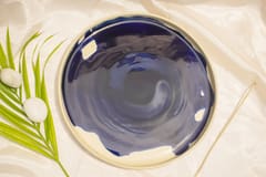 Earthan - Blue White Ceramic Plate