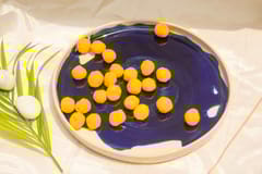 Earthan - Blue White Ceramic Plate