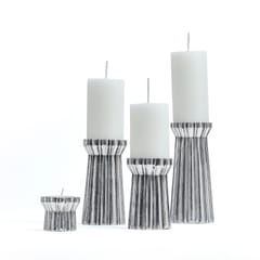 Studio Trataka - Qutub Silver Candle Stand - T Light