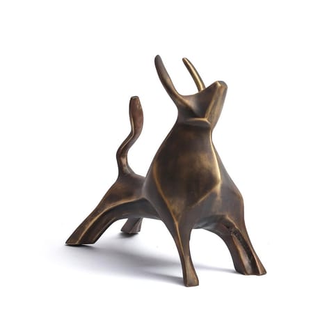 Studio Trataka - Bull - Sculpture Brass
