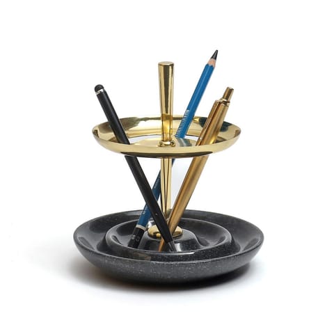 Studio Trataka - Bau Pen Stand - Black Beauty