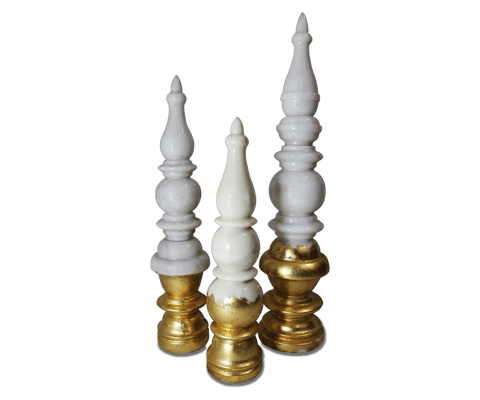 Studio Trataka - Temple Corners - Gold Leafed