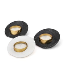 Studio Trataka - Sangemarmar Tea-Light Black