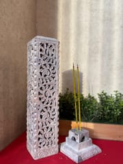 Project Virasat - Soapstone Royal Incense Stick Stand