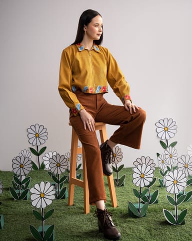 97-MOTIFS - Gardenia Jacket