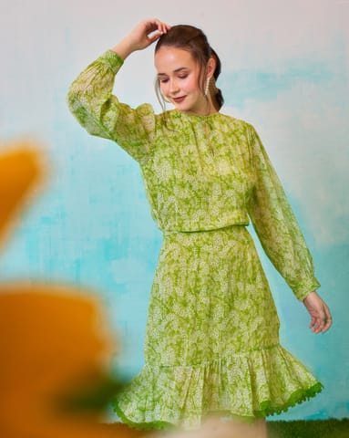 97-MOTIFS - Garden Reverie Dress