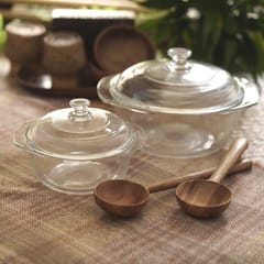 Courtyard-Majuli Casserole Small With Curry Ladle
