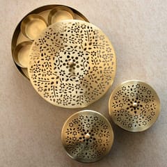 Courtyard-Amber Nut Boxes (Set Of 2)