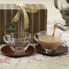 Courtyard-Bombay Glassware Tea Cups Gift Set