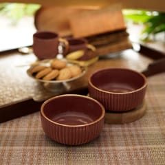 Courtyard-Cheapora Deep Bowls Set Of 2