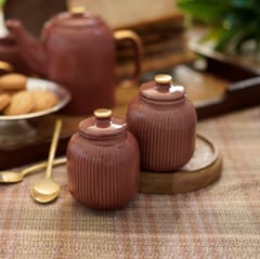 Courtyard-Cheapora Jam Jars Small Set Of 2