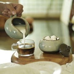Courtyard-Corjuem Milk & Sugar Pot