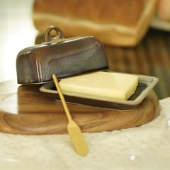 Courtyard-CORJUEM BUTTER DISH with SPREADER
