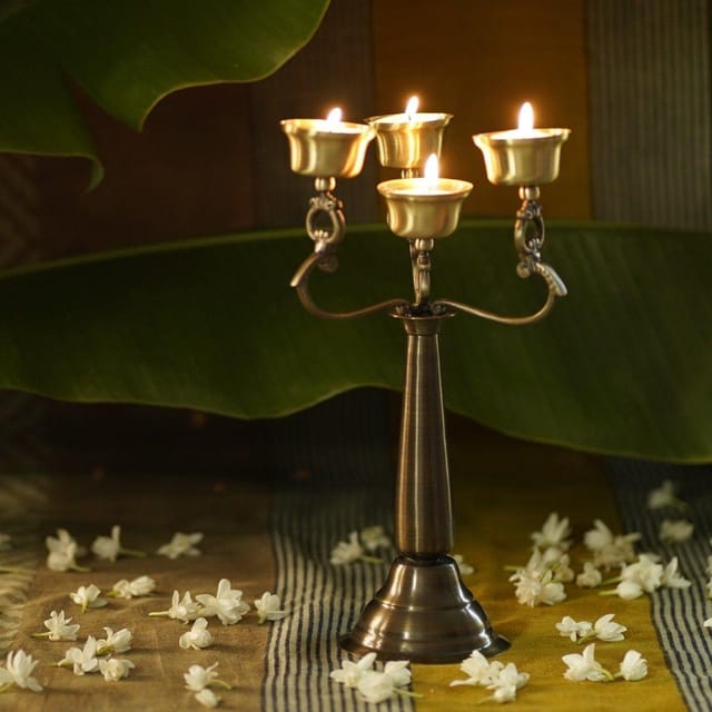 Courtyard-Madurai T Light Stand