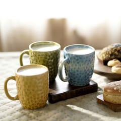 Courtyard-Bhor Ochre Milk Mug Set Of 2