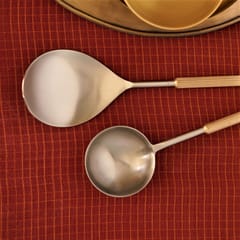 Courtyard-Dariya Curry & Rice Serving Ladle Set of 2