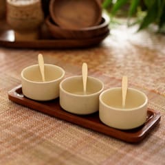 Courtyard-Dwaki Pickle Set With Spoons