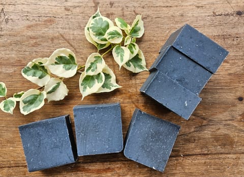 The Angry Mother Soap Co. -Budget-friendly Activated Charcoal + Tea Tree Soap
