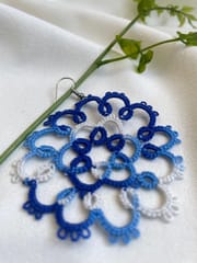Knots to Node - Indigo Sky Symphony Earrings