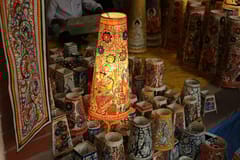 Sindhe Siva - 25inch Radha Krishna floor lamp