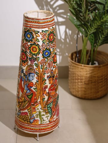 Sindhe Siva - 25inch Radha Krishna floor lamp
