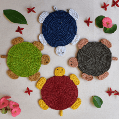 Aame - TurtleSip Coaster-Set of 6