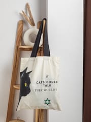 SustainLabel - Cat tote bag