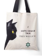 SustainLabel - Cat tote bag