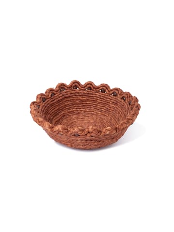 Aame - WaveCrest Jute Basket - Medium