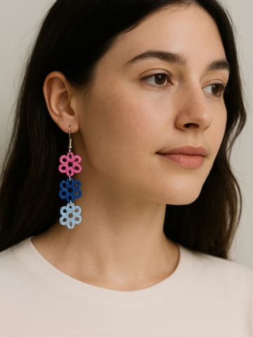 Knots to Node - Twilight Trio Earrings