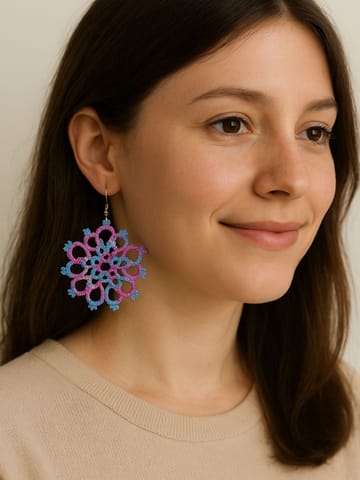 Knots to Node - Bubblegum Bliss Earrings