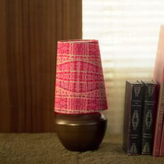 Courtyard-Shubha Pink Table Light